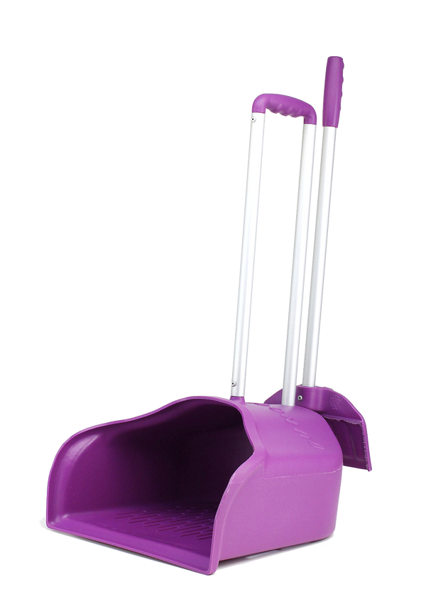 Purple Horse Poop Scoop Long Handle/ pooper scooper