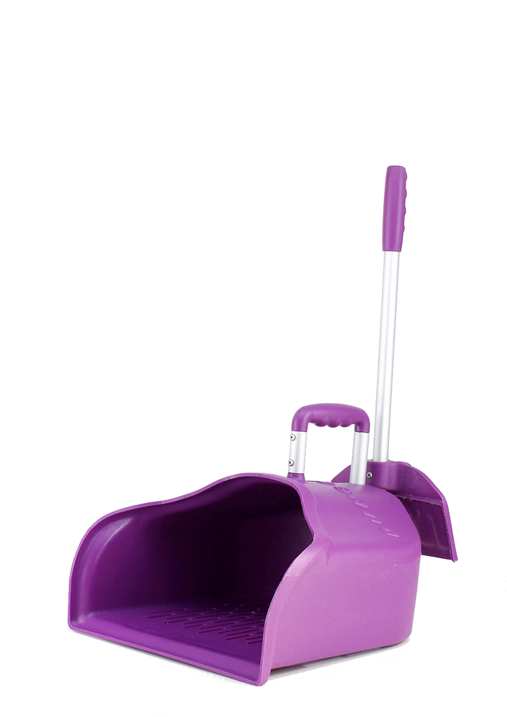 Purple Horse Poop Scoop Short Handle